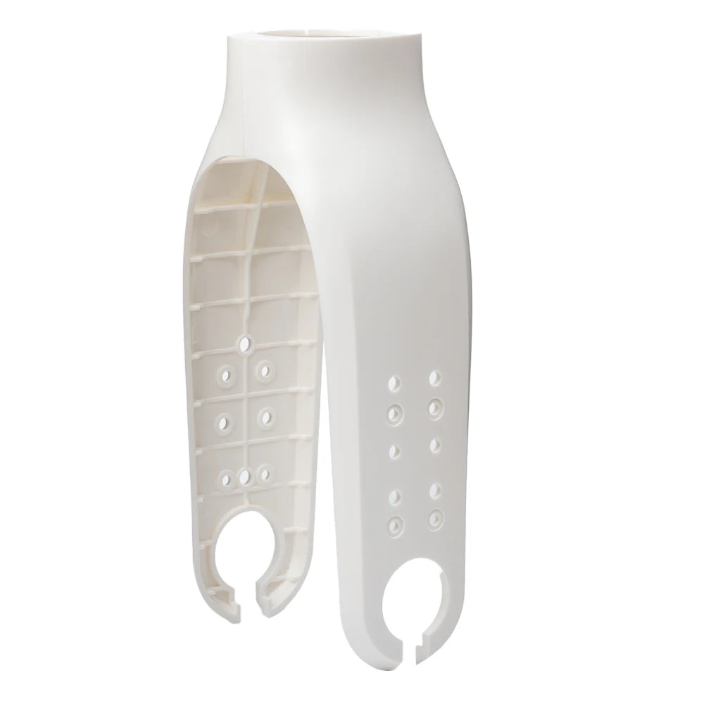 Upgrade Your Ride: Premium Front Fork Case for Xiaomi M365 & Pro 1S Electric Scooters - Durable Black & White Plastic Protector (1 Pair)