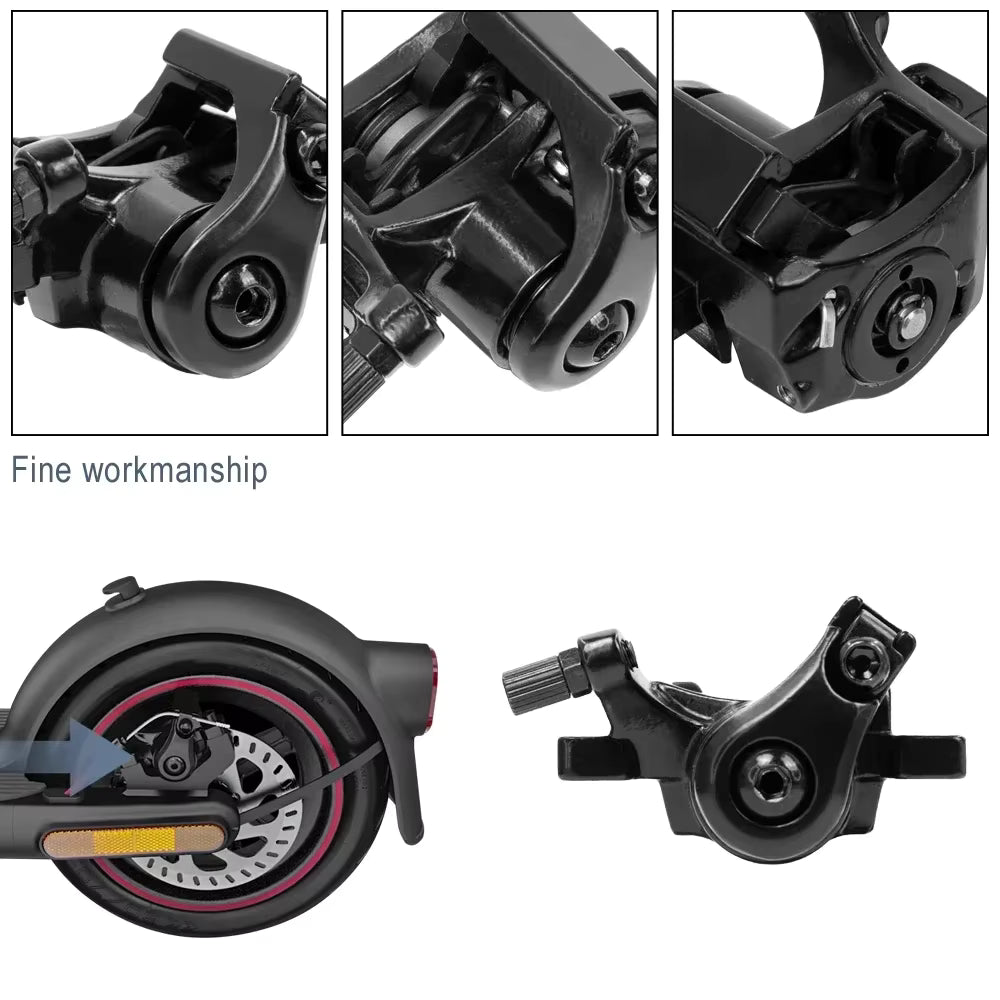 Rear Disc Brake Caliper with Pads for Xiaomi Mi 3 / 4 Pro Scooters