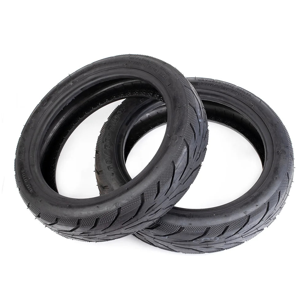 Transform Your Ride: Premium 10-Inch Vacuum Tires for Xiaomi 4 Pro Electric Scooter - Front & Rear YUANXING Rubber Parts