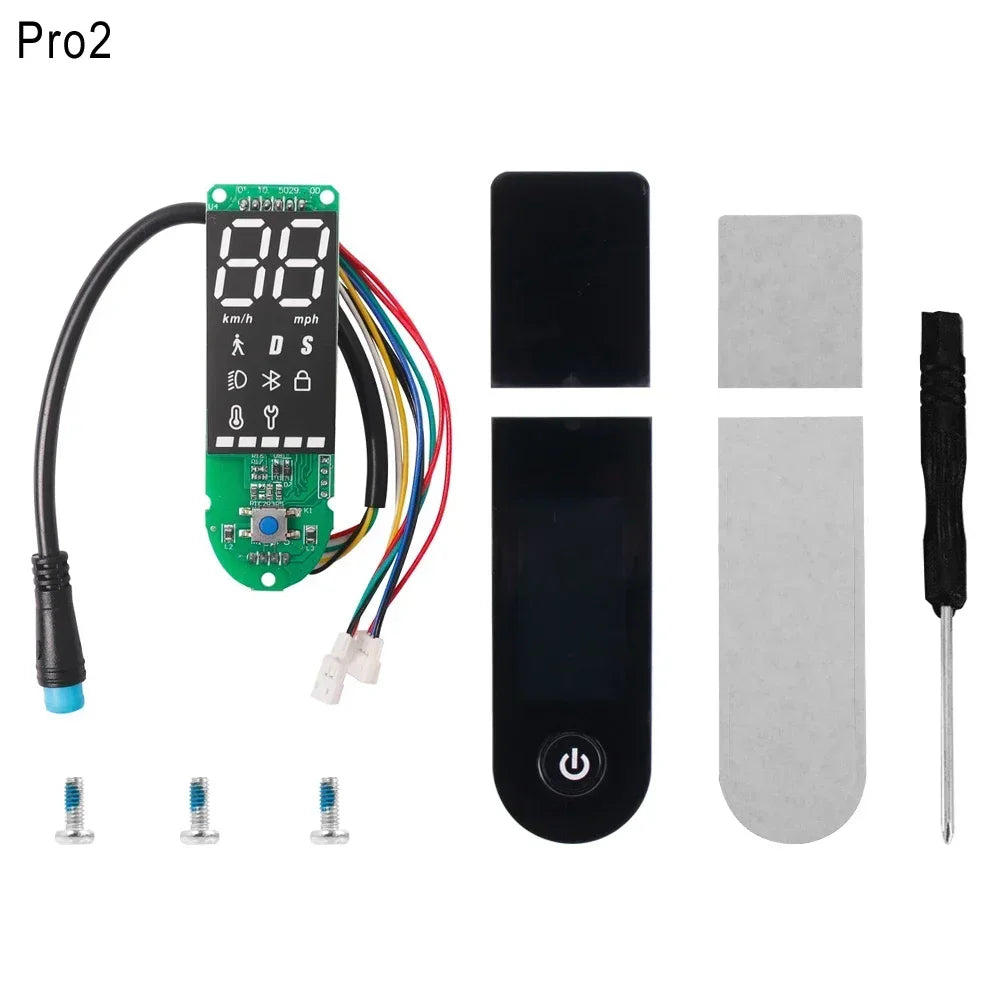 Dashboard Display BT Circuit with Cover Tools Set for Xiaomi Pro/Pro 2/Germany Pro 2 Electric Scooter Board Protectioon Parts