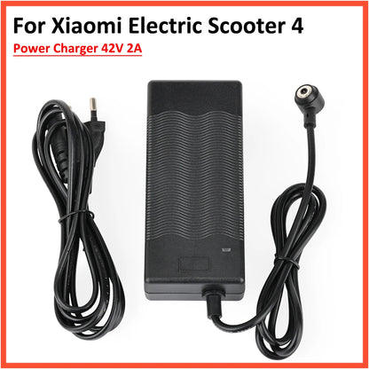 42V 2A Power Charger Adapter for Xiaomi Electric Scooter 4 Pro 4 Lite Escooter Battery Charger Parts