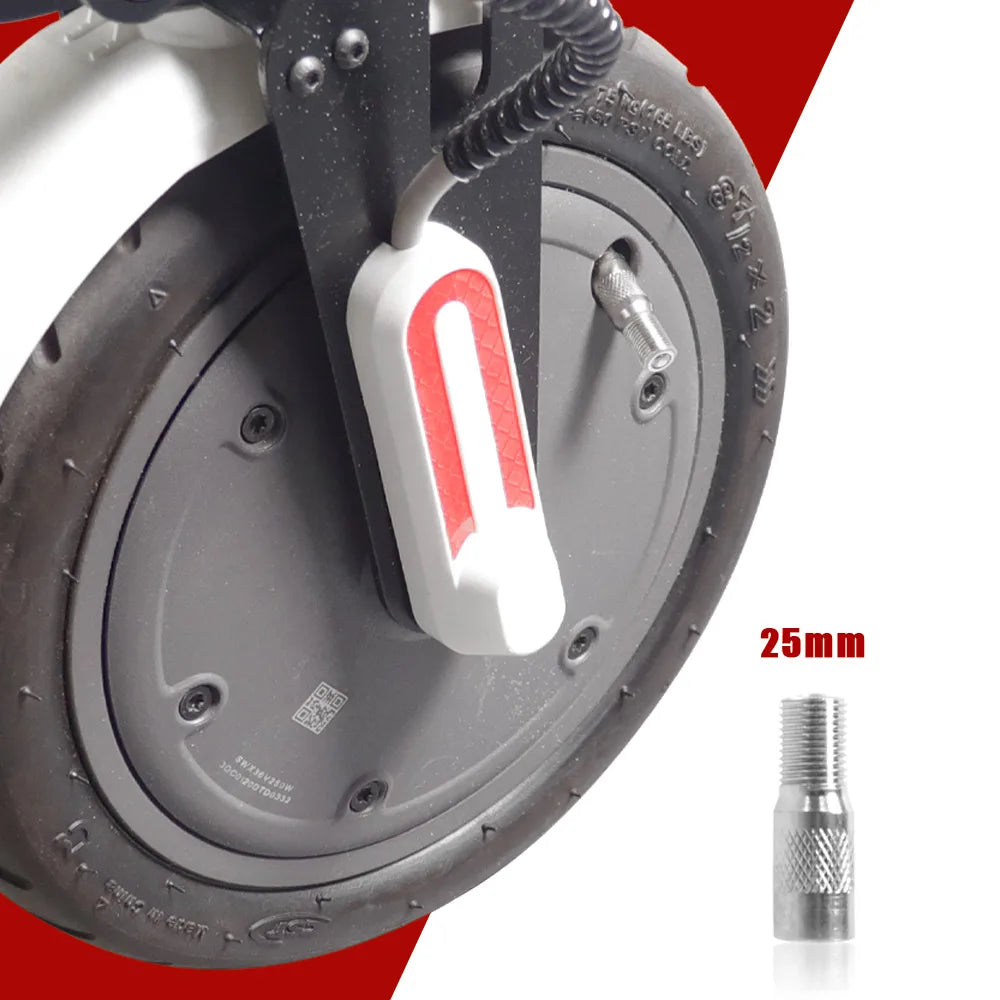 Inflatable Air Nozzle Replacement for Xiaomi MI 3 M365 Pro Pro2 1S Scooter Front Wheel Motor Inflatable Extension Air Valve