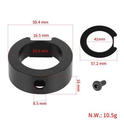 Folding Pole Plastic Ring for Xiaomi MI 3 Electric Scooter Base Stand-Up Bezel Faste Insurance Circle with Screws