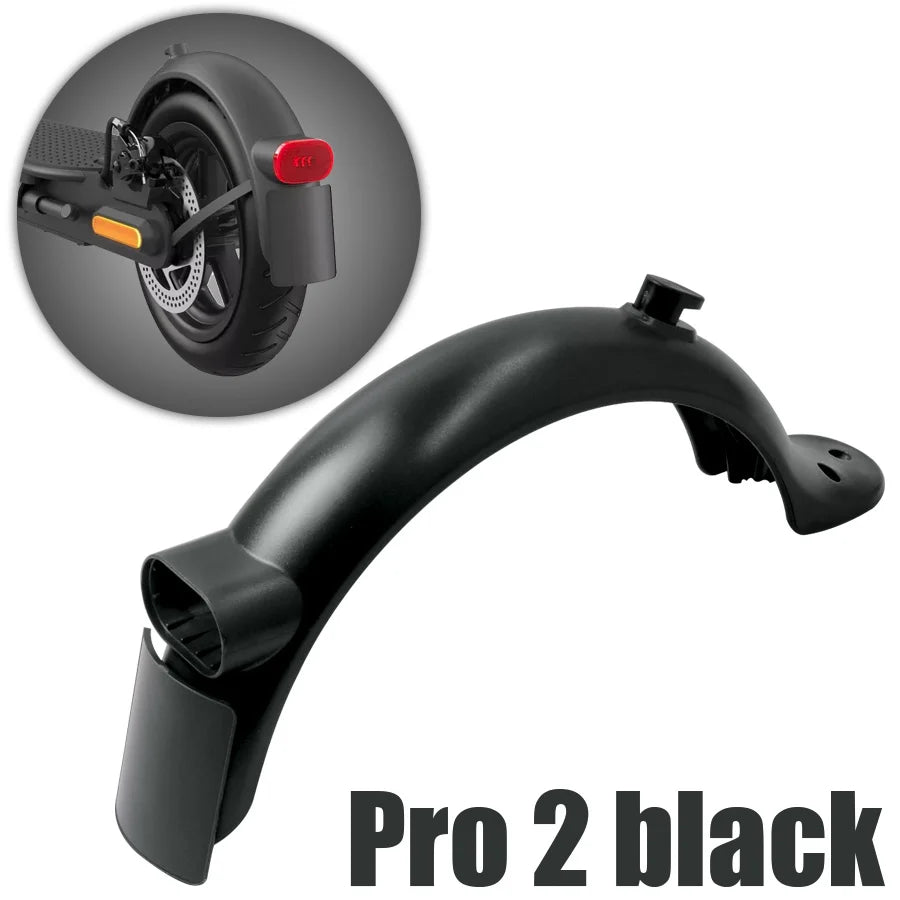 Scooter Upgraded Mudguard for Xiaomi M365 Pro Pro2 1S MI3 Aluminium Rear Fender with Taillight Kit Tire Splash Fender Guard