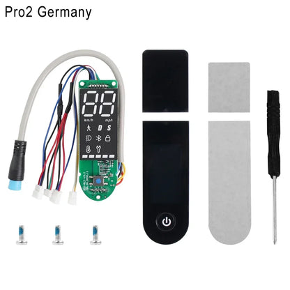 Dashboard Display BT Circuit with Cover Tools Set for Xiaomi Pro/Pro 2/Germany Pro 2 Electric Scooter Board Protectioon Parts