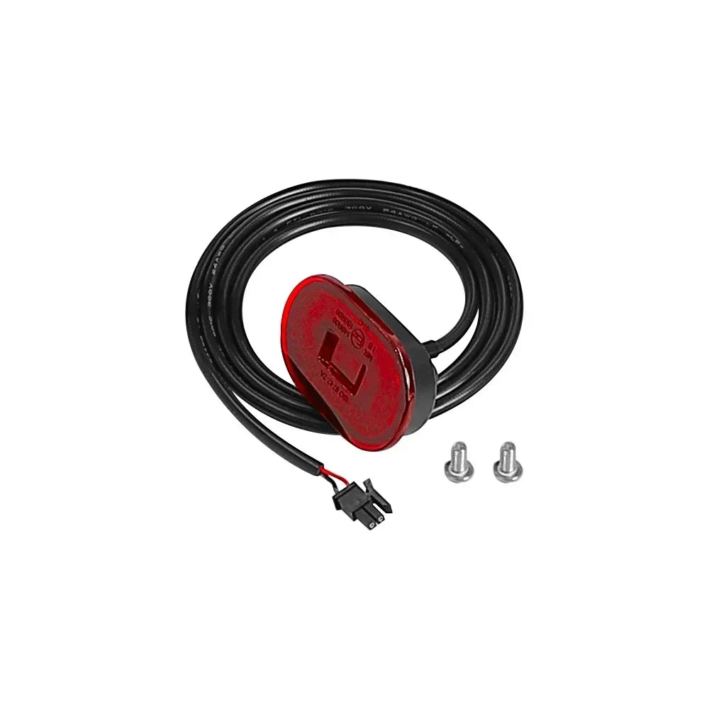 Fender with Rear Tail Light Brake Taillight Set for Xiaomi Electric Scooter MI4 Ultra Splash-Proof Fender Back Wing Accessories