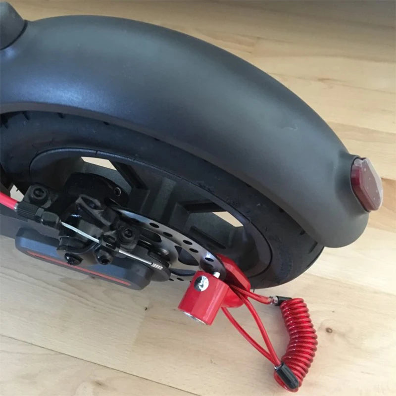 Electric Scooter Disc Brake Lock