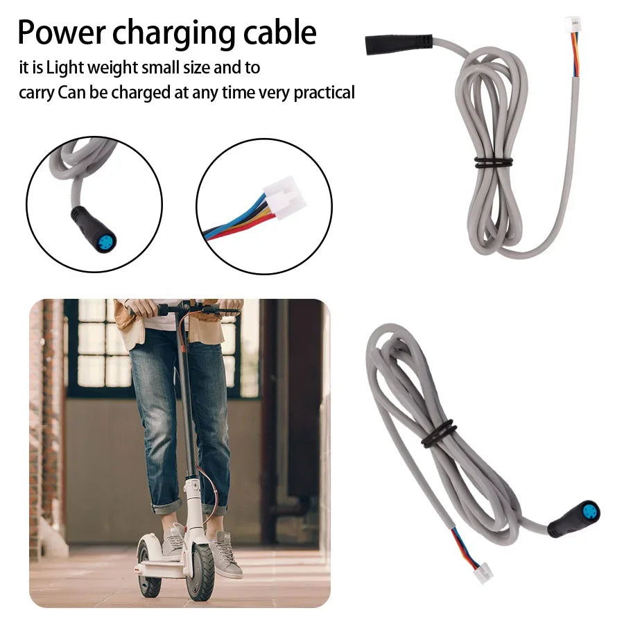 Dashboard Controller Cable for Xiaomi Mi M365 1S Pro Pro2 MI3 Electric Scooter Wire Circuit Board Data Power Line Parts