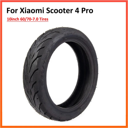 Transform Your Ride: Premium 10-Inch Vacuum Tires for Xiaomi 4 Pro Electric Scooter - Front & Rear YUANXING Rubber Parts