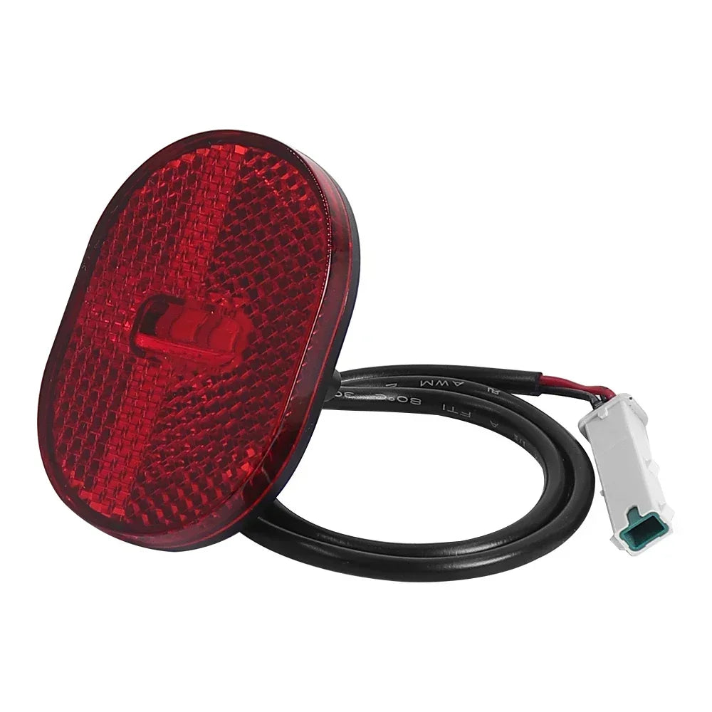 Rear Fender with Hook Lock Back Wing Taillight for Xiaomi Electric Scooter 4 Pro Parts Kickscooter Brake Taillight Support Set