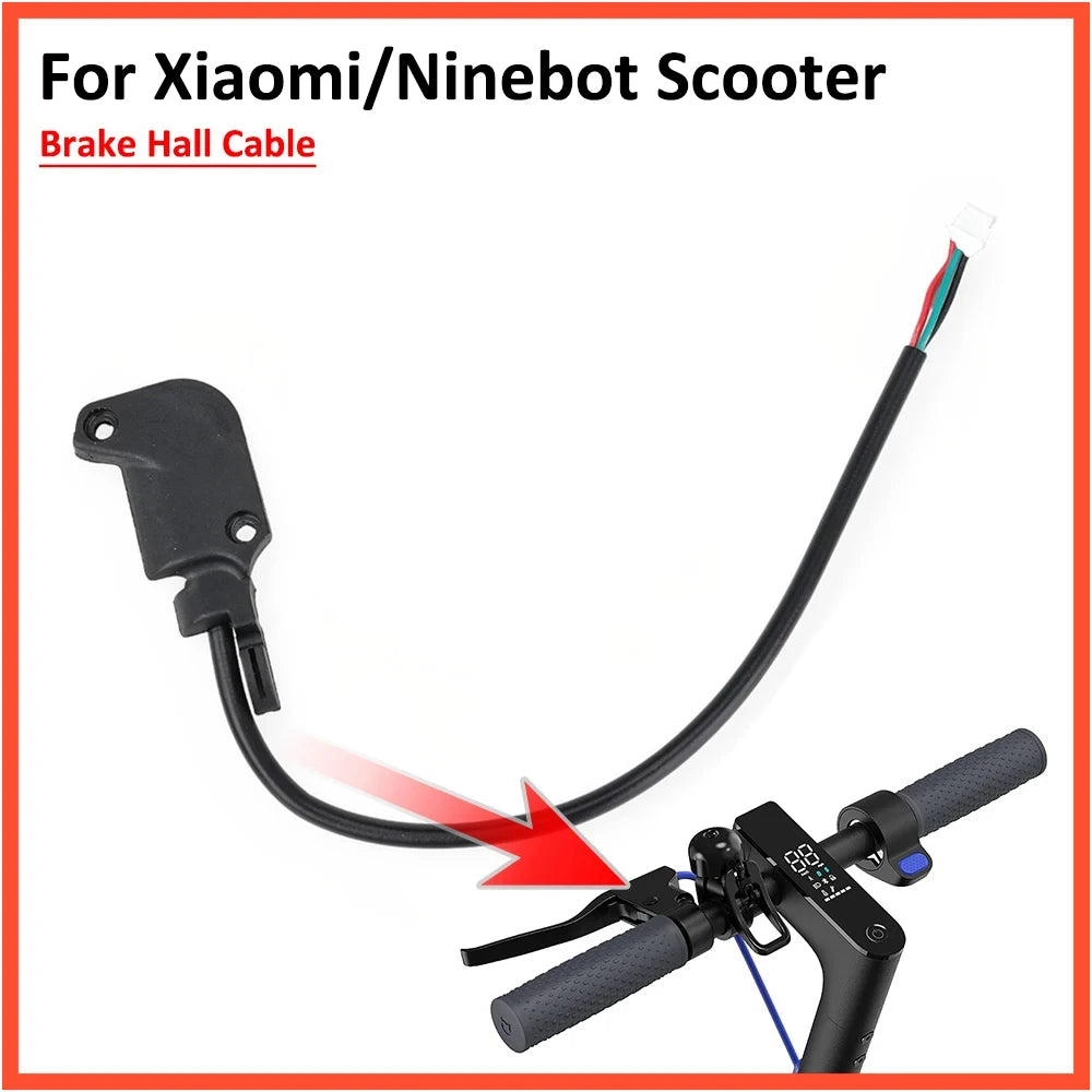 Brake Handle Line Cable for Xiaomi M365 PRO 1S MI3 for Ninebot G30 G30L Electric Scooter Handbrake Hall Wire Replacement Parts