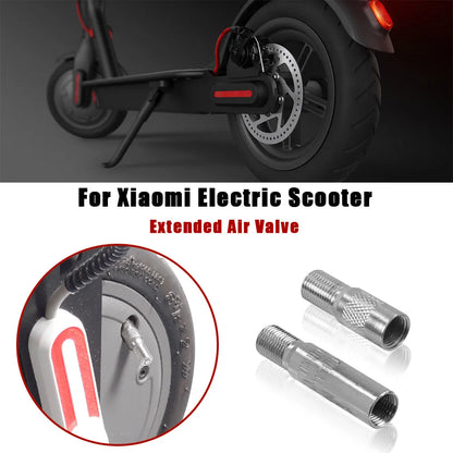 Inflatable Air Nozzle Replacement for Xiaomi MI 3 M365 Pro Pro2 1S Scooter Front Wheel Motor Inflatable Extension Air Valve