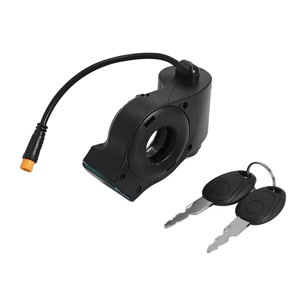 3Pin Lock Key Thumb Throttle for Xiaomi M365 for KUGOO M4 Voltmeter Digital Voltage Display Switch Electric Scooter E-Bike