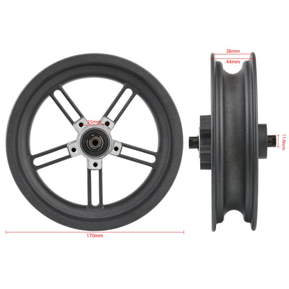 8.5 Inch Rear Wheel Hub for Xiaomi M365 / Pro / 1S / Pro 2 Electric Scooter Steel Tire Repair Spare Parts