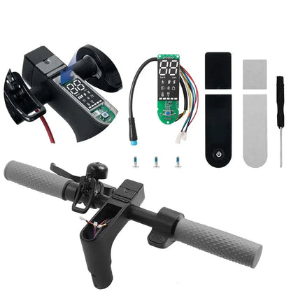 Electric Scooter Handlebar Handrail Faucet Kit Replacement for Xiaomi M365 Pro 1S Pro2 Armrest Kickscooter Head Grip Assembly