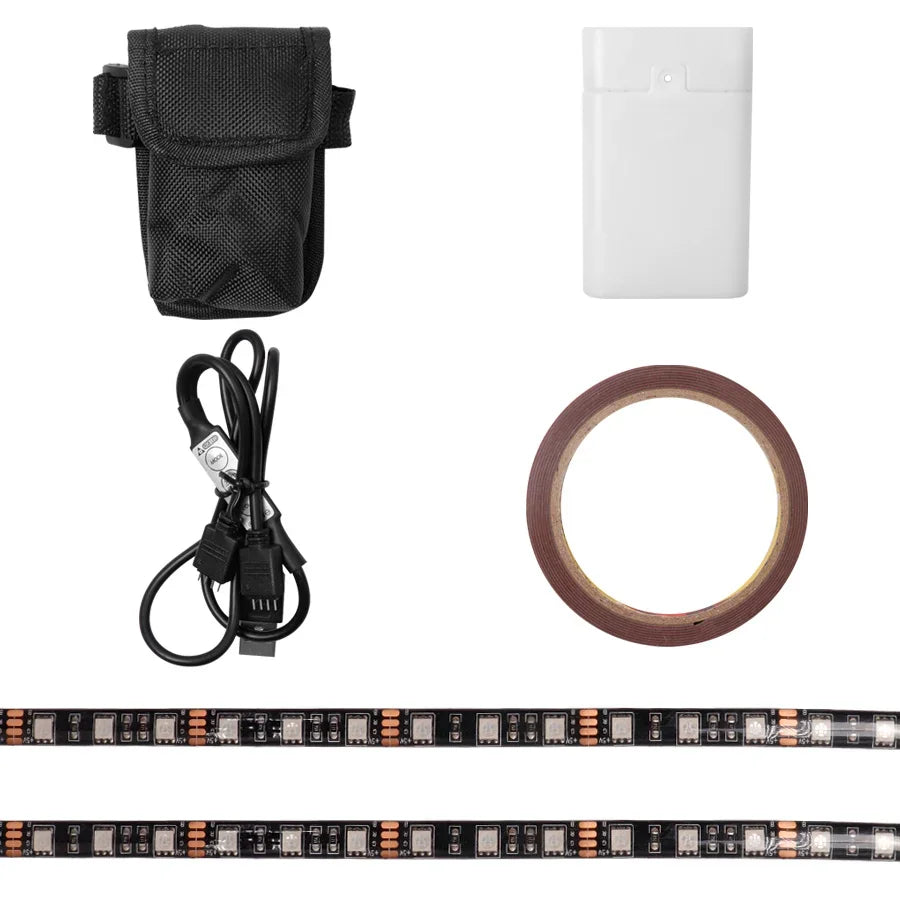 Waterproof Scooter LED Strip Multiple Color for Xiaomi M365 1S Pro Pro2 MI3 Electric Scooter Safety Night Light Flashlight Lamp