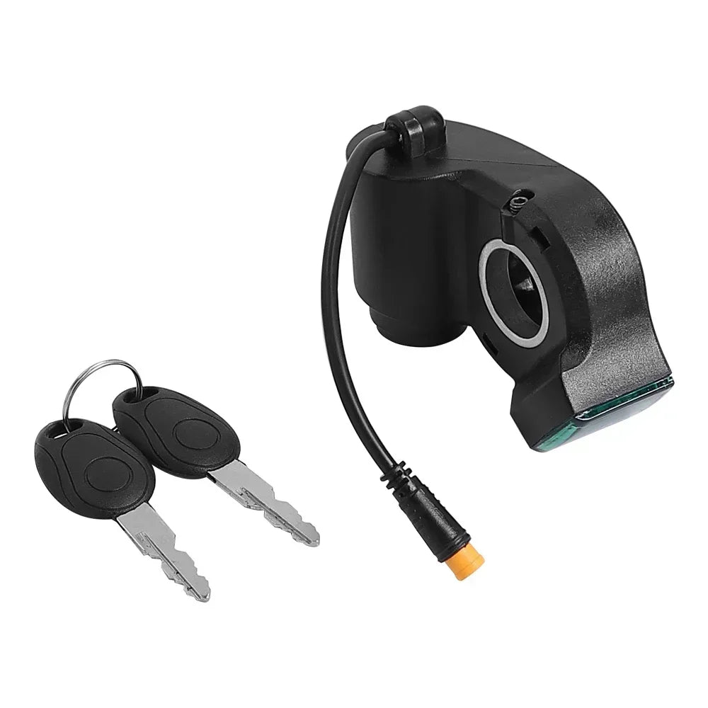 3Pin Lock Key Thumb Throttle for Xiaomi M365 for KUGOO M4 Voltmeter Digital Voltage Display Switch Electric Scooter E-Bike