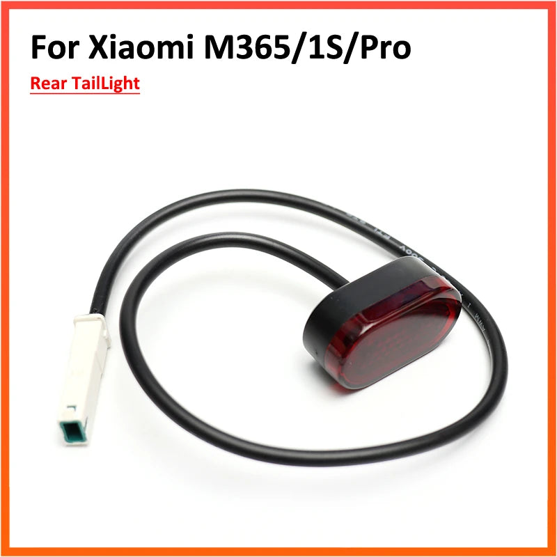 Rear Taillight for Xiaomi M365 Electric Scooter 1S Pro 2 Skateboard Safety Warning Rear Lamp Pro LED Light Parts