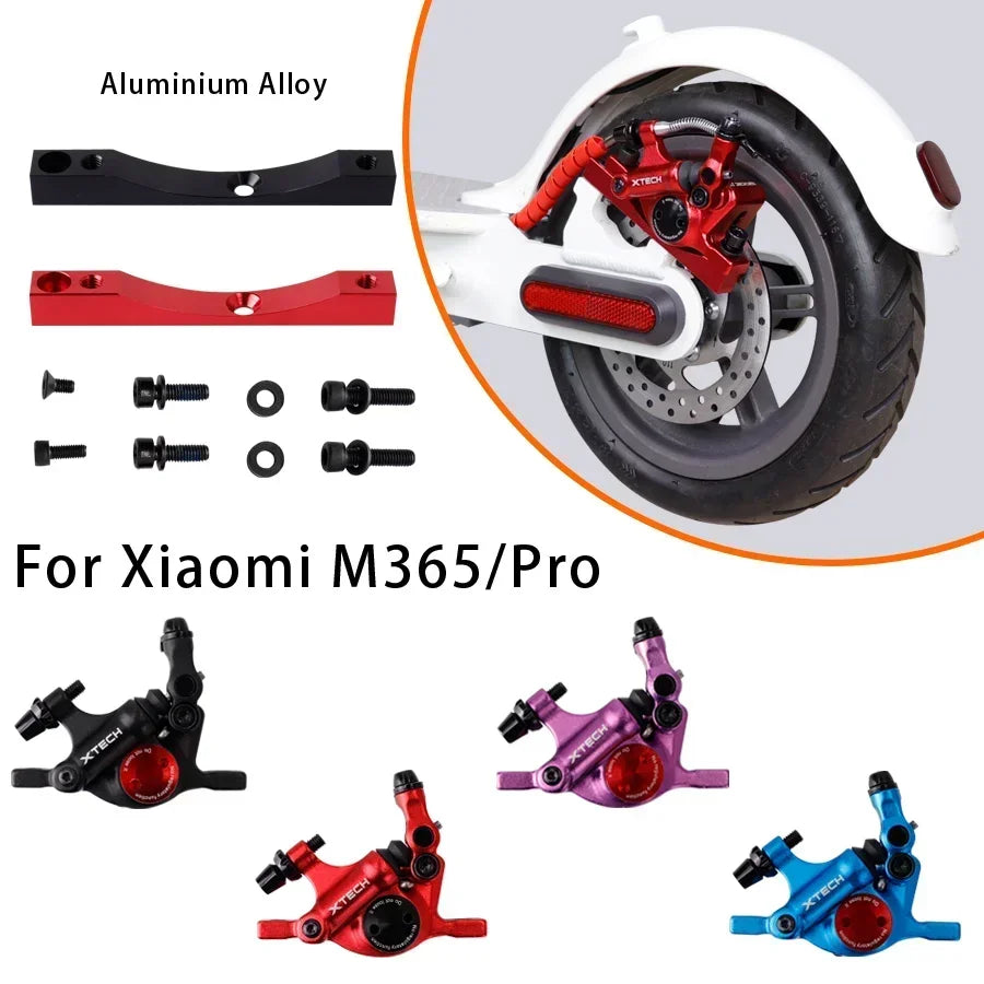 Xtech HB100 Aluminium Alloy Hydraulic Brake for Xiaomi M365/Pro 1S Pro 2 Electric Scooter 110/120/135Mm Disk Brakes Repair Parts