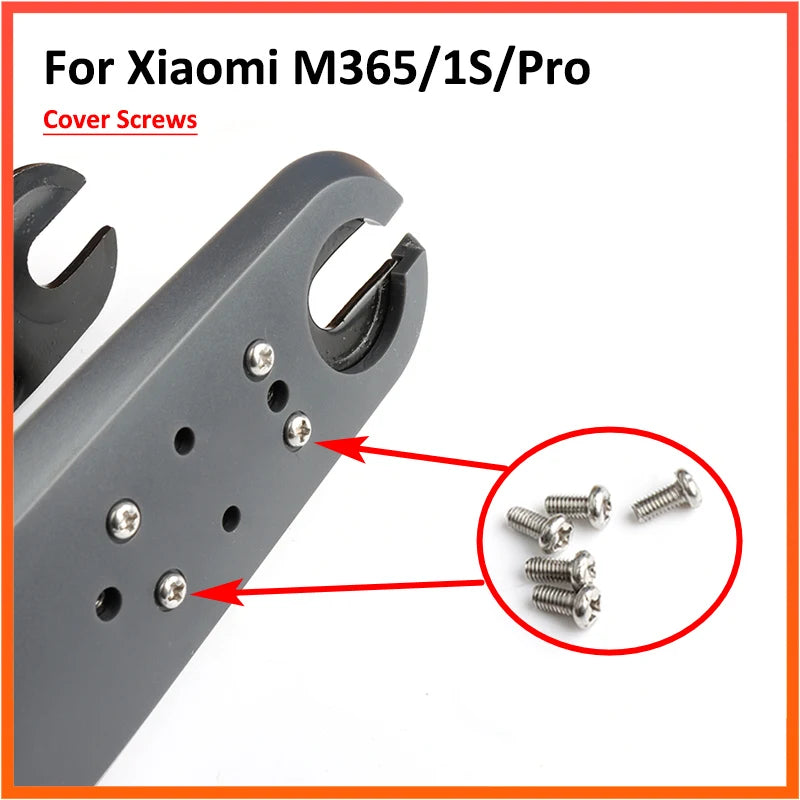 Upgrade Your Ride: Motor Front Wheel Protection Shell Screws for Xiaomi M365/Pro Electric Scooters - 8 Pack Decorative Parts