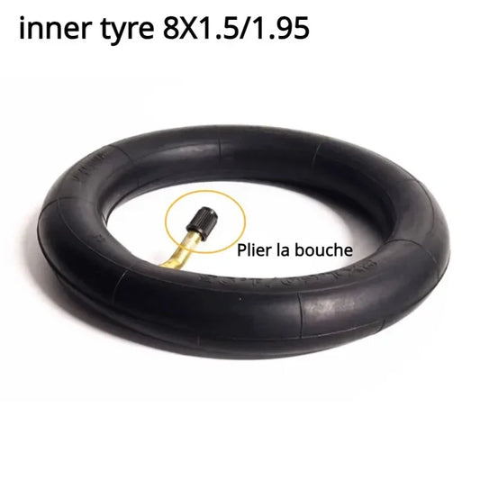 8 Inch 8X1.5 Tube Tyre Motorized Scooter Baby Stroller Tire 8X1.50 Inner Outer Tube 8* 1.5 Accessories