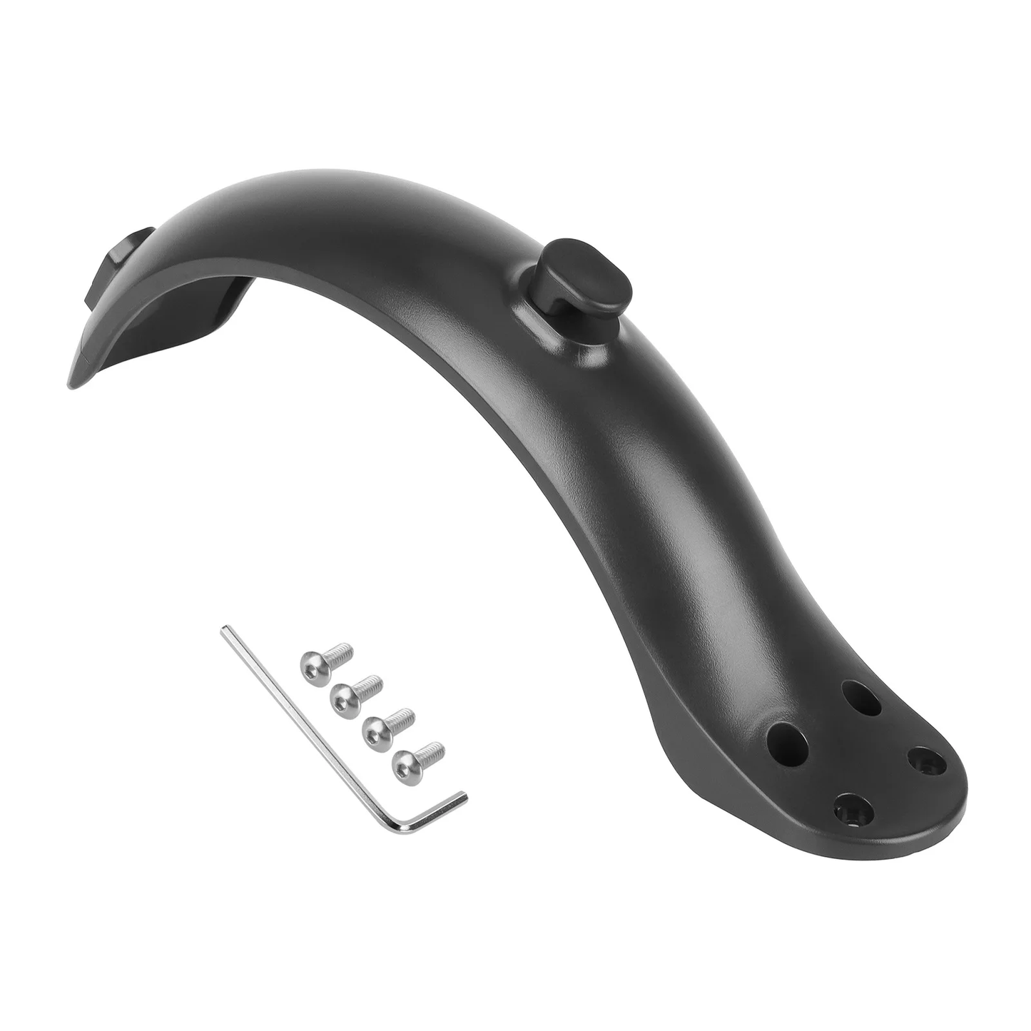 Premium 4 Hole Mudguard for OEM Electric Scooter - 8.5 Inch Rear Fender with Screws Included