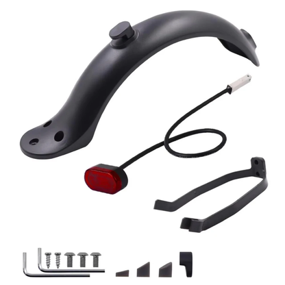 Rear Fender Kit with Bracket & Protective Accessories for Xiaomi M365 / Pro Scooters