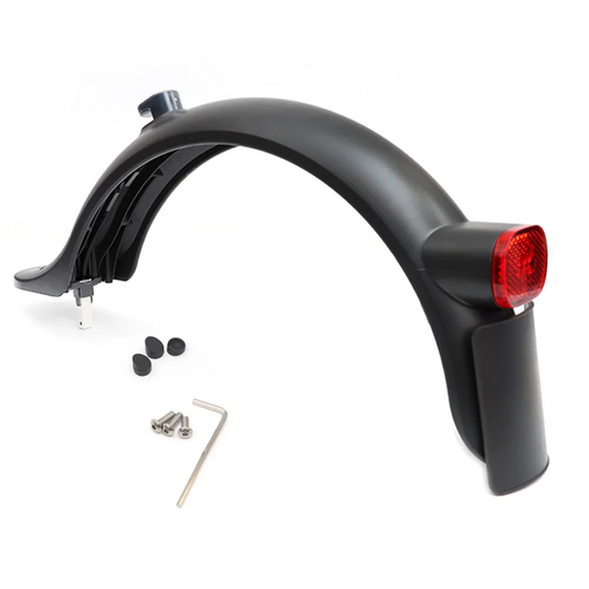 Rear Wheel Fender with Taillight Hook for Xiaomi 1S / Pro 2 Scooters (8.5 Inch)