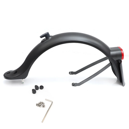 Rear Wheel Fender with Taillight Hook for Xiaomi 1S / Pro 2 Scooters (8.5 Inch)