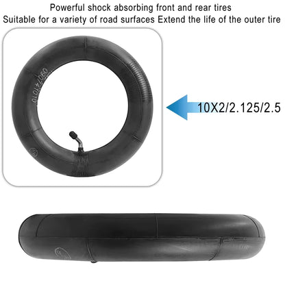 10-Inch Inner Tube (10×2 / 10×2.125 / 10×2.5) for Scooters & More