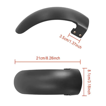 Front & Rear Fender with Taillight Set for Xiaomi 4 Ultra Scooter