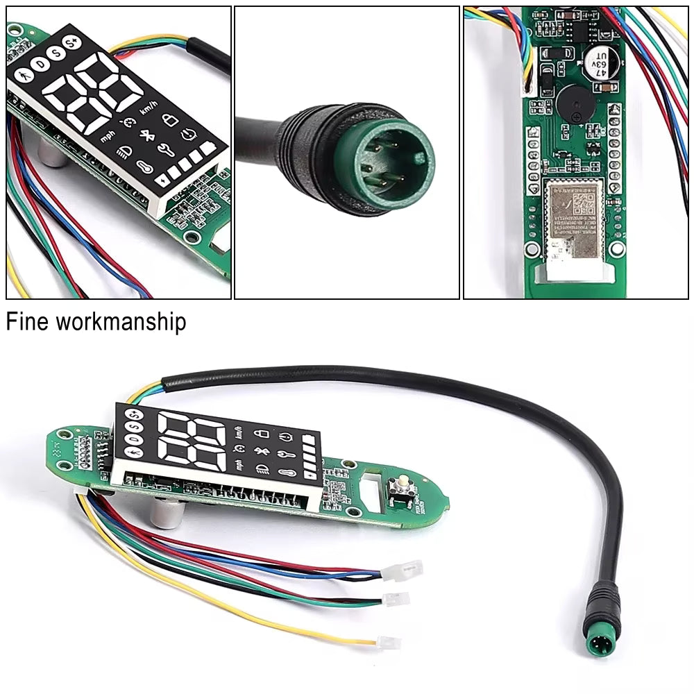 Dashboard Panel with Waterproof Cover for Xiaomi Mi 4 Ultra Scooter