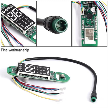 Dashboard Panel with Waterproof Cover for Xiaomi Mi 4 Ultra Scooter