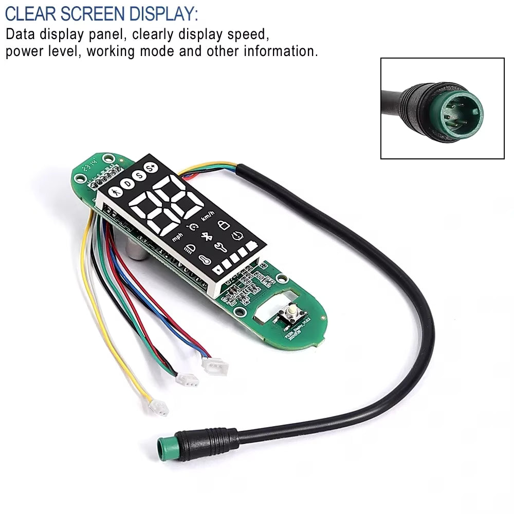 Dashboard Panel with Waterproof Cover for Xiaomi Mi 4 Ultra Scooter