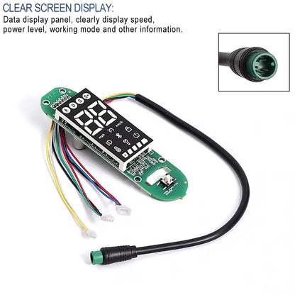 Dashboard Panel with Waterproof Cover for Xiaomi Mi 4 Ultra Scooter