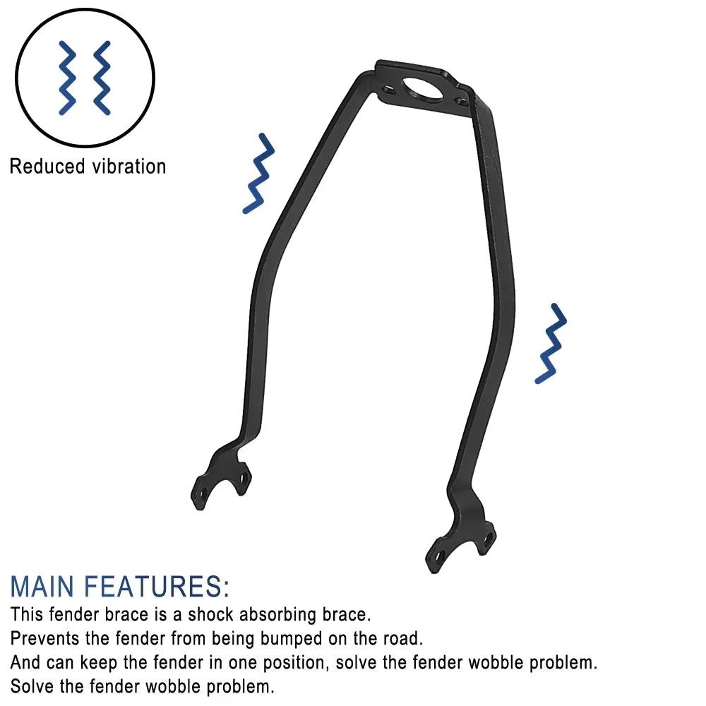 Front & Rear Fender with Taillight Set for Xiaomi 4 Ultra Scooter