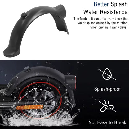 Rear Fender with Hook & Taillight for Xiaomi 4 Pro Scooter