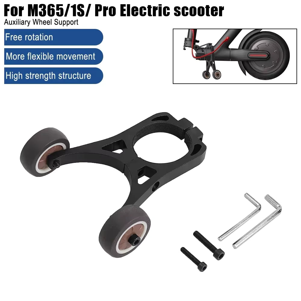 Folding Trolley Wheel Bracket for Xiaomi M365 / 1S / Pro Scooters