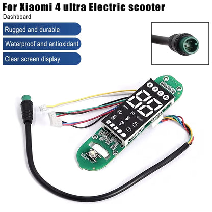 Dashboard Panel with Waterproof Cover for Xiaomi Mi 4 Ultra Scooter
