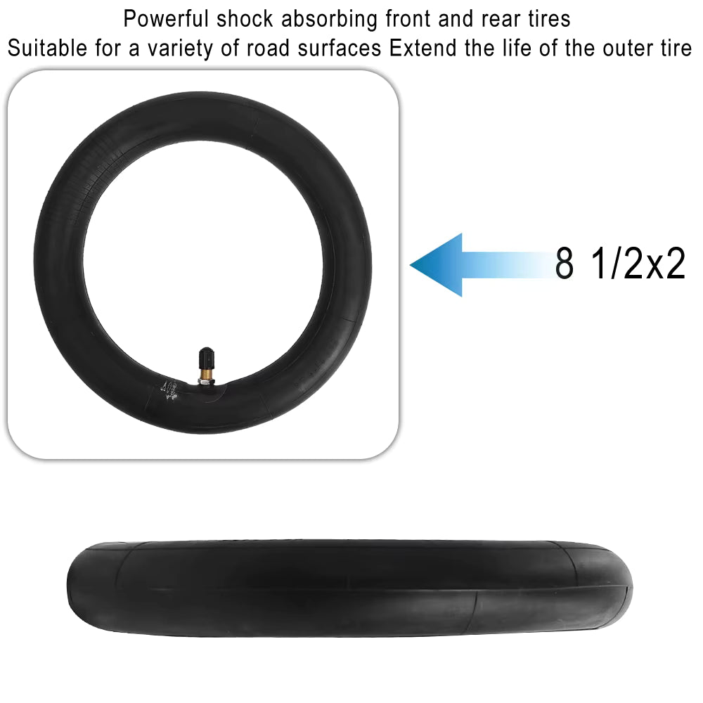 8.5 Inch off Road Outer for Xiaomi M365 1S Pro2 Gotrax Gxl V2 Electric Scooter 50/75-6.1 Tire 8 1/2X2 8.5" Inner Tube Tyre Parts