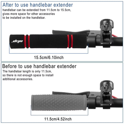 Handlebar Extension Grip for Xiaomi M365 / 1S / Pro / Pro 2 / Mi 3 Scooters