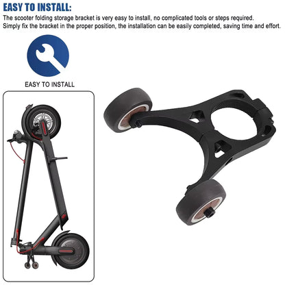 Folding Trolley Wheel Bracket for Xiaomi M365 / 1S / Pro Scooters