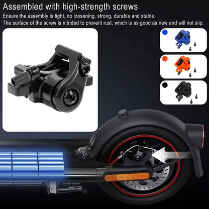 Rear Disc Brake Caliper with Pads for Xiaomi Mi 3 / 4 Pro Scooters