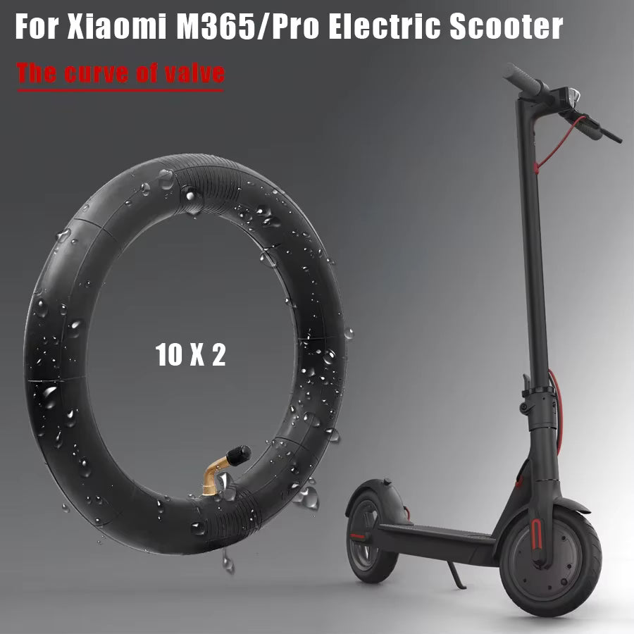 10-Inch Outer Tire + 8.5-Inch Inner Tube for Xiaomi M365 Scooters