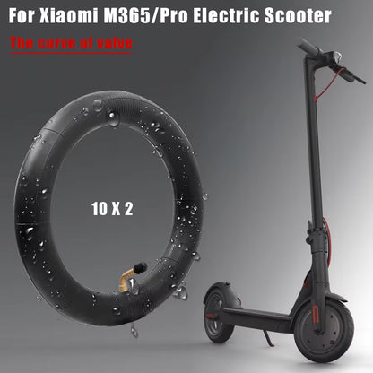 10-Inch Outer Tire + 8.5-Inch Inner Tube for Xiaomi M365 Scooters
