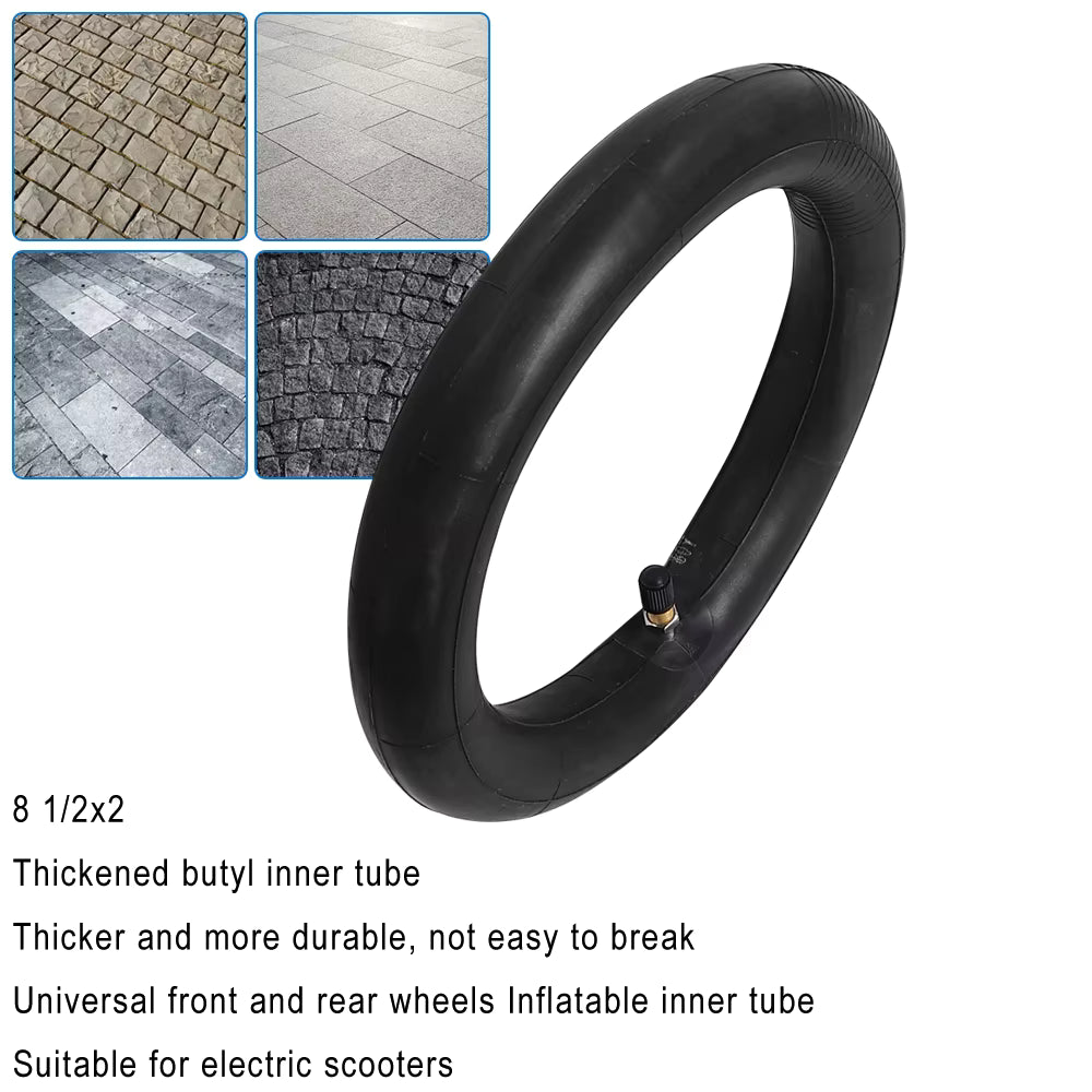 8.5 Inch off Road Outer for Xiaomi M365 1S Pro2 Gotrax Gxl V2 Electric Scooter 50/75-6.1 Tire 8 1/2X2 8.5" Inner Tube Tyre Parts