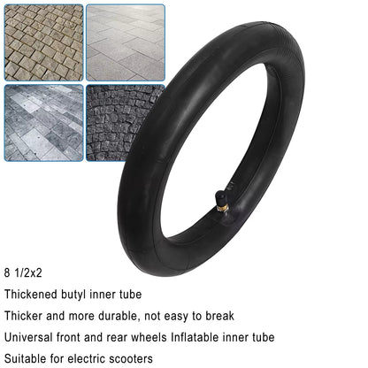 8.5 Inch off Road Outer for Xiaomi M365 1S Pro2 Gotrax Gxl V2 Electric Scooter 50/75-6.1 Tire 8 1/2X2 8.5" Inner Tube Tyre Parts
