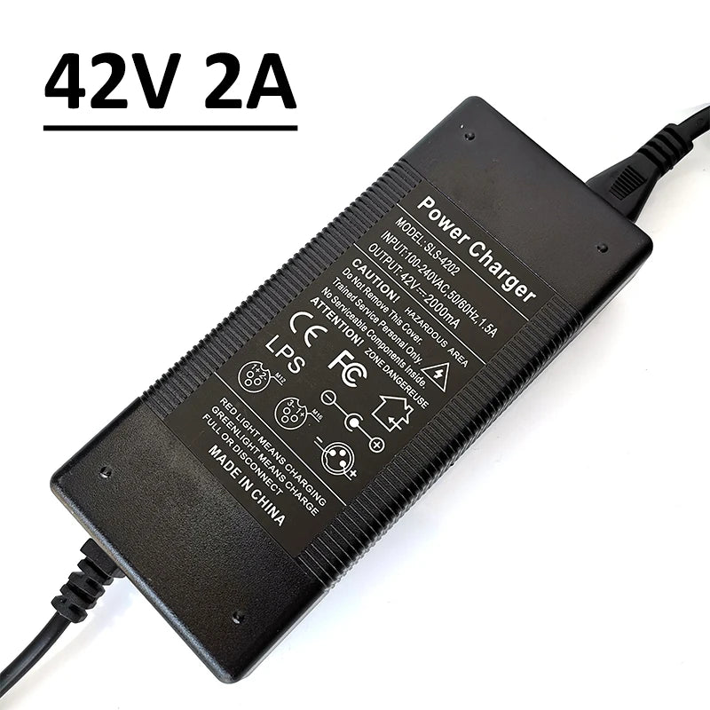 42V 2A Power Charger Adapter for Xiaomi Electric Scooter M365 1S Pro for Ninebot ES1/ES2/ES4 Escooter Parts
