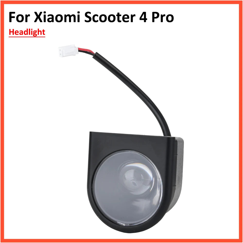 4Pro Headlight for Xiaomi Electric Scooter 4 Pro Headlamp Front Lamp Led Light Kickscooter Parts