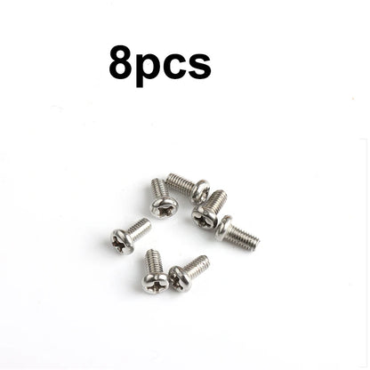Upgrade Your Ride: Motor Front Wheel Protection Shell Screws for Xiaomi M365/Pro Electric Scooters - 8 Pack Decorative Parts